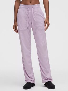NEW! Lululemon Dance Studio Mid-Rise Pant *Regular W5ENNR Lilac Play Sz 6 $128